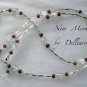 &acirc;�&laquo;NEW MOON&acirc;�&laquo; HANDCRAFTED  BEADED EYEGLASS GLASSES SPECTACLES CHAIN HOLDER