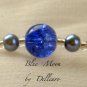 &acirc;�&laquo;BLUE MOON&acirc;�&laquo; HANDCRAFTED  BEADED EYEGLASS GLASSES SPECTACLES CHAIN HOLDER