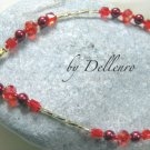 ✫RED HOT✫ BEADED ANKLET ANKLE CHAIN ANKLE BRACELET All sizes