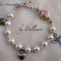 ~WHITE MAGNETIC HEMATITE~ HANDCRAFTED ROSARY BRACELET (GIFT BOXED)