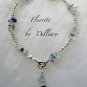 &acirc;�&laquo;FLUORITE&acirc;�&laquo; HANDCRAFTED GEMSTONE ANKLET ANKLE CHAIN ANKLE BRACELET