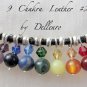 â«9 CHAKRAâ« LEATHER GEMSTONES AND CRYSTALS ANKLE CHAIN ANKLET ANKLE BRACELET