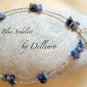 &acirc;�&laquo;SODALITE&acirc;�&laquo; HANDCRAFTED GEMSTONE ANKLE CHAIN ANKLET ANKLE BRACELET