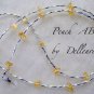 &acirc;�&laquo;PEACH AB&acirc;�&laquo; AURORA BOREALIS EYEGLASS GLASSES SPECTACLES CHAIN HOLDER CORD
