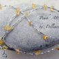 &acirc;�&laquo;PEACH AB&acirc;�&laquo; AURORA BOREALIS EYEGLASS GLASSES SPECTACLES CHAIN HOLDER CORD