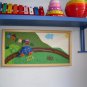 Akotales story telling picture, children toy, educational toy, Handmade original wall decor picture