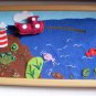 Akotales picture, Handmade original wall decor, story telling picture, children toy, educational toy