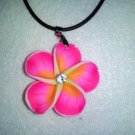Fimo Flower Necklace