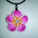 Fimo Flower Necklace