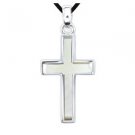 Mother-of-pearl cross pendant
