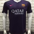 16/17 Barcelona Away Soccer Jersey Shirt Shorts Kit Sport Uniform