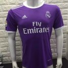 16/17 Real Madrid Away Soccer Jersey Shirt Football Sport Tee