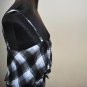 BCBG MAXAZRIA PLAID DRAPED CAMI PENCIL SKIRT DRESS 8 M