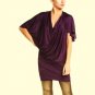 BCBG MAXAZRIA RUNWAY FALL 2009 LIMITED EDITION COWL NECK JERSEY DRAPED DRESS