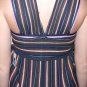 $895 MISSONI METALLIC STRIPES SHIMMER KNIT DRESS 42 6