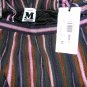 $895 MISSONI METALLIC STRIPES SHIMMER KNIT DRESS 42 6