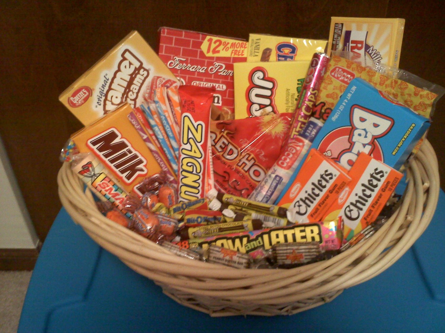 Retro Candy Gift Basket