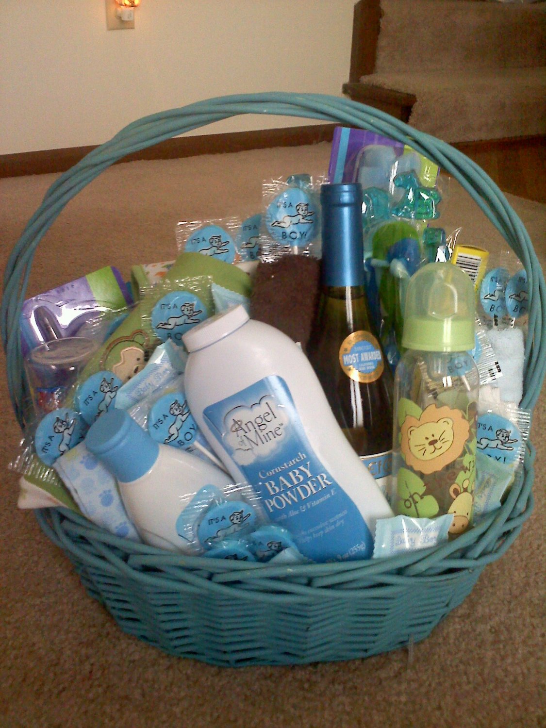 baby boy basket ideas