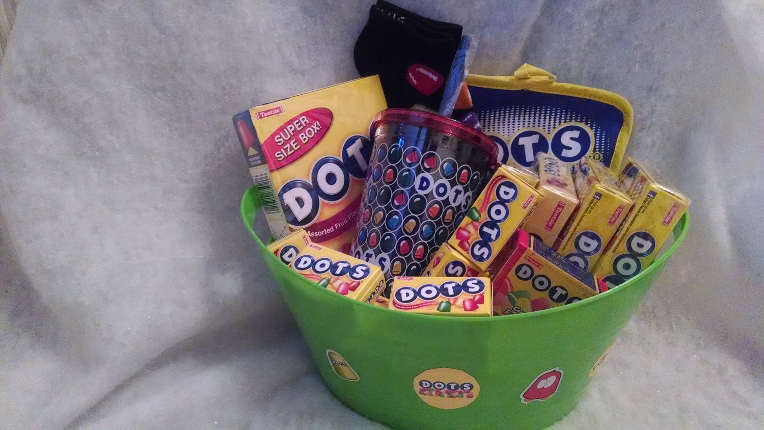 Dots Candy Gift Basket