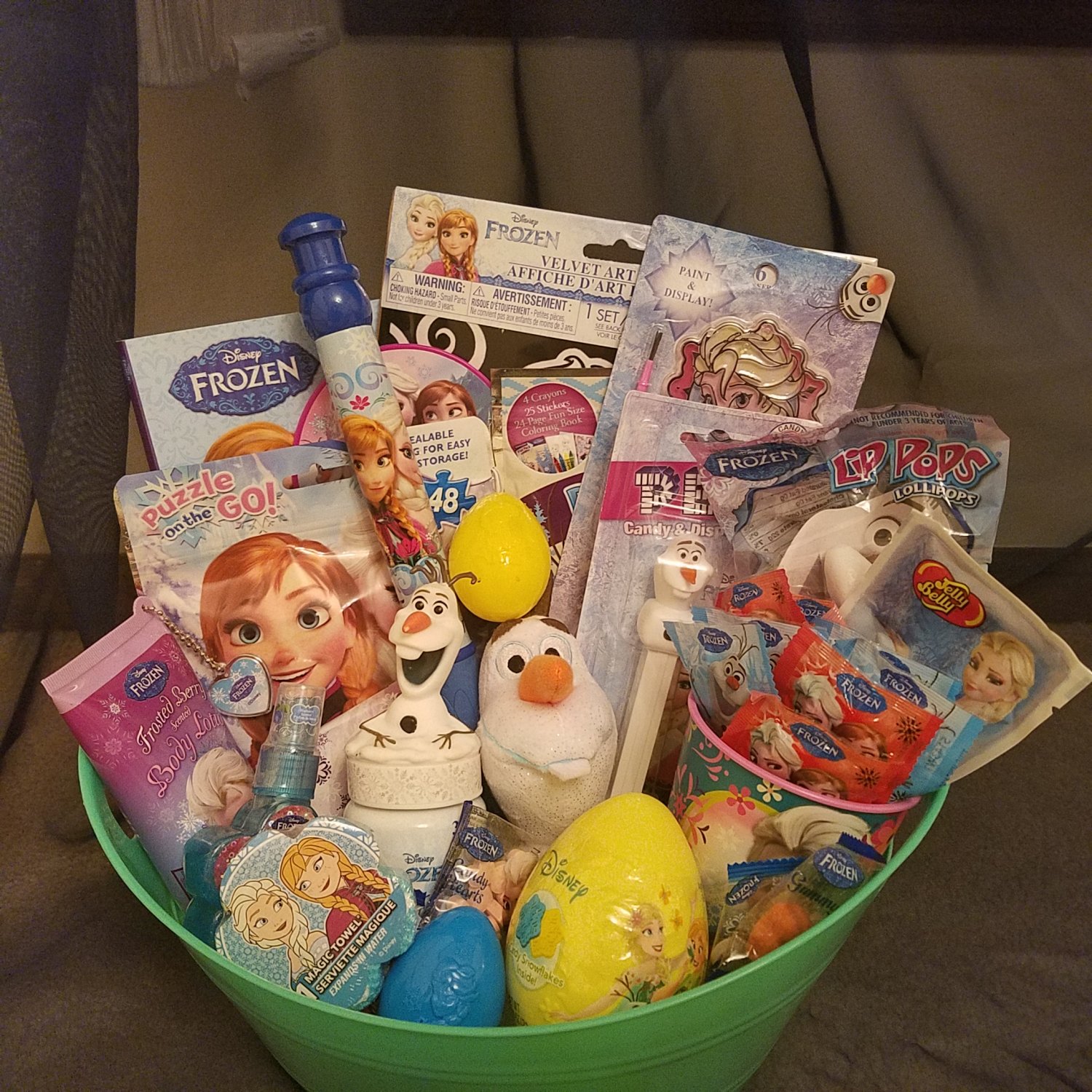 Frozen Gift Basket