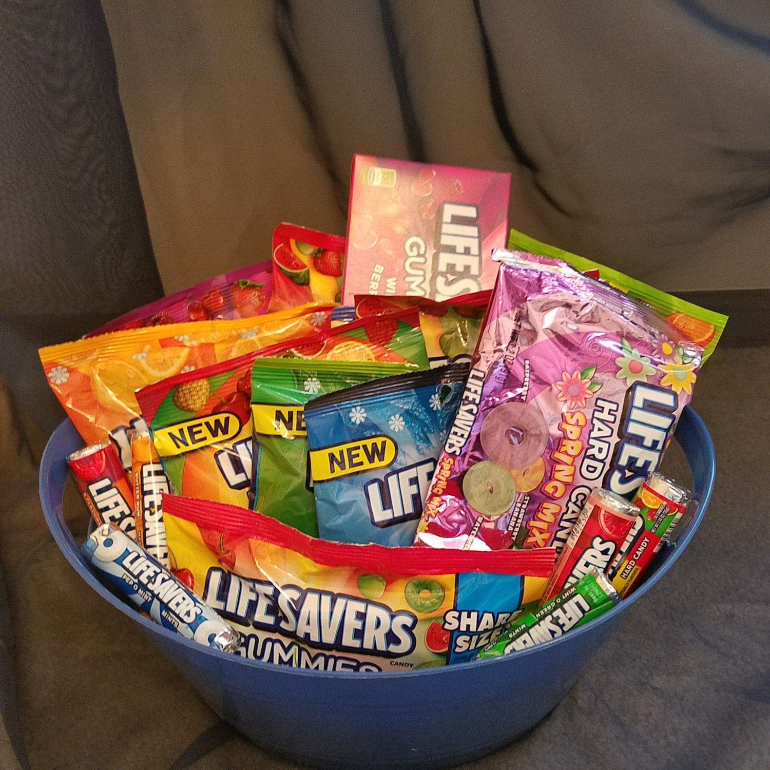 Lifesavers Candy Gift Basket