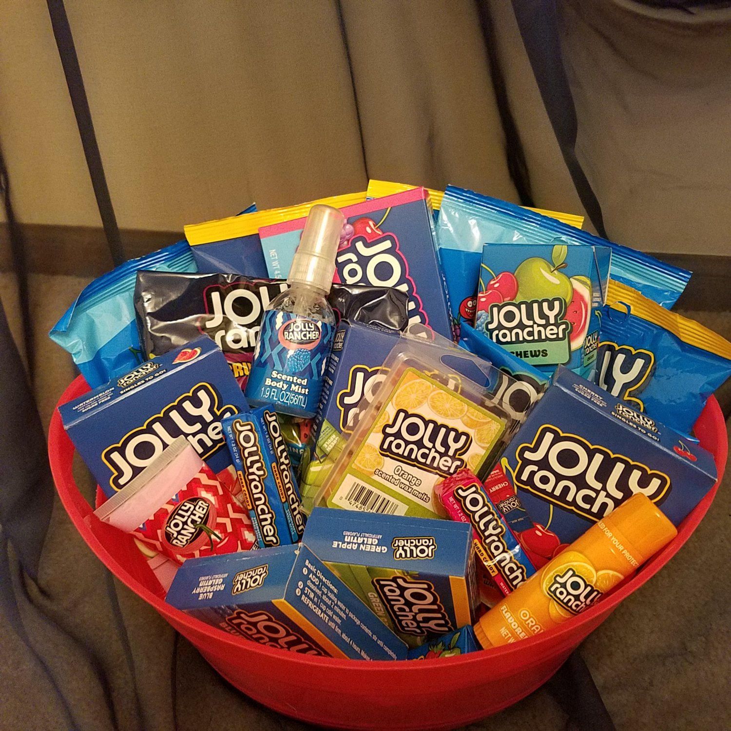 Jolly Ranchers Candy Gift Basket