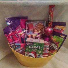 Willy Wonka Candy Gift Basket