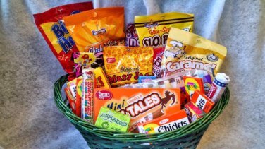 Retro Candy Gift Basket