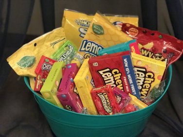 LemonHead Candy Gift Basket