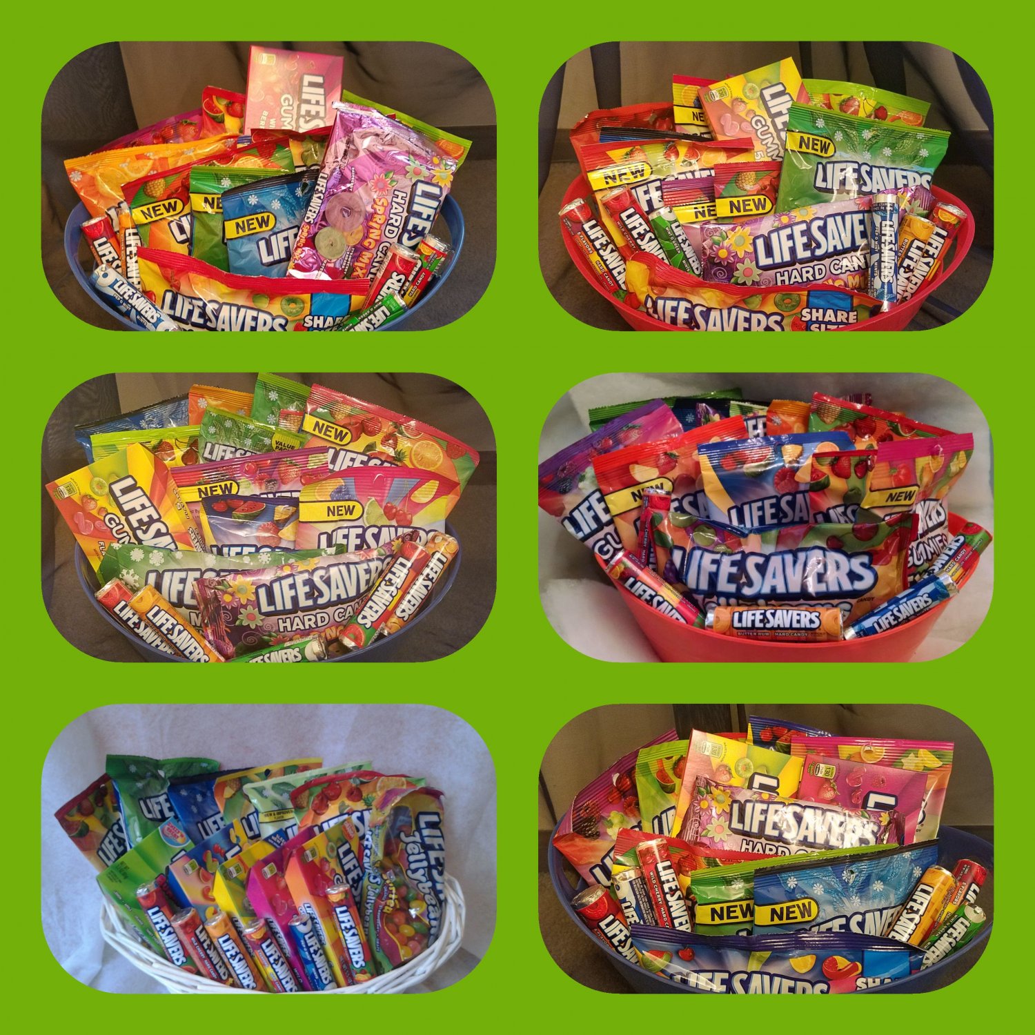 Lifesavers Candy Gift Basket