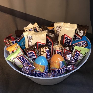 Snickers Candy Bar Gift Basket