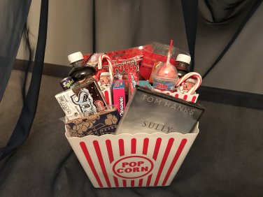 Movie Night Gift Basket