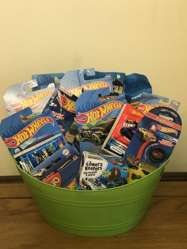 Hotwheels Gift Basket
