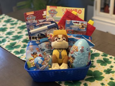 Paw Patrol Gift Basket