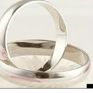 Silver Plated Women/Men Plain Ring Band SZ 11 (4mm)