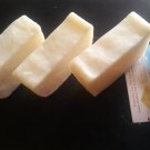 Handmade Soap -Skin Loving Homemade Hot Processed All Natural Plain Coconut Oil Soap . Mild Scent