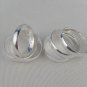 925 Silver Stamped  Women/Men Plain Band Ring Size 10 - 4mm .