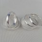 925 Silver Stamped Women/Men Plain Band Ring Size 10 - 4mm .