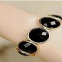 New Fashion Enamel Black Bracelet Expandable Wristband