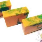 Moroccan Mint'- Homemade All natural Carrot Aloe Bath soap .