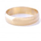 14k Gold Filled Plain Wedding Band Ring Sz 7.5 (4mm)