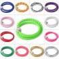 Braided Leather Purple Bracelet Wristband Strand