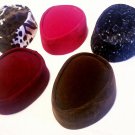 Traditional Igbo Nigerian Wedding Ichie & Ozo Triangular Isiagu Velvet Hat Cap