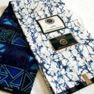 4 Yards Light Weight African Ankara Prints Tie Dye Polyester Fabric. 2 Pattern