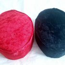 Handmade Traditional Red Hat Cap .Black Hat Isiagu Lion Head Hat. Men/Kids