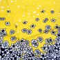 Yellow Flora Davida African Fabric Ankara Polished Poly Print. By The Yards