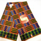 African Fabric Ankara Polyester  Kente Prints. By The Yard