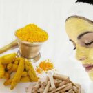 Homemade Detoxifying Turmeric & Bentonite Clay Spa Facial Mask Powder