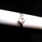 18K White Gold Plated Women Wedding/Egagement Cubic Zirconia Ring- Size 6