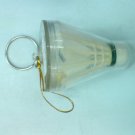 Mini shuttlecock keychain